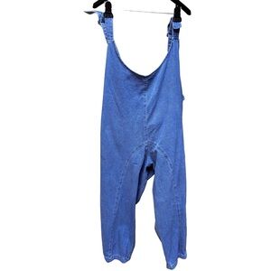 Women's Plus Size Denim Overalls 4X